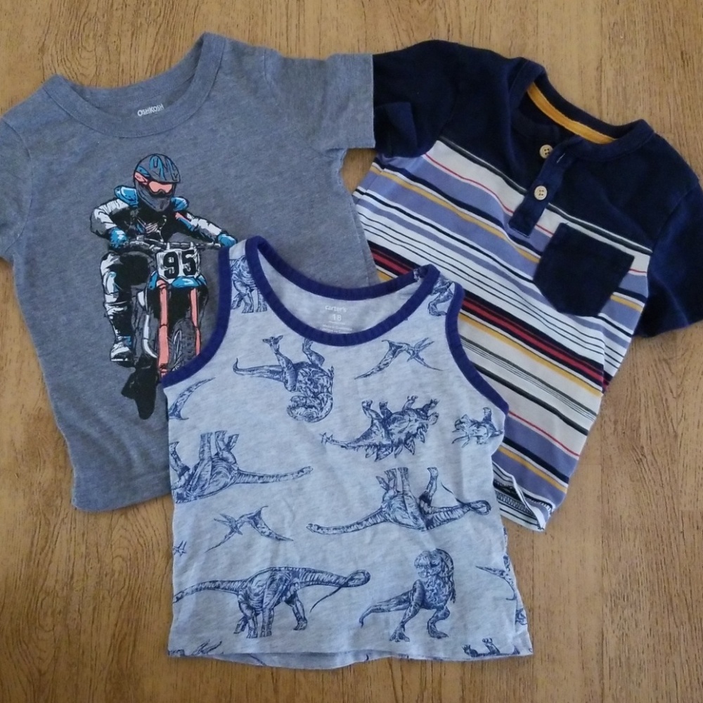 18 month boys top lot